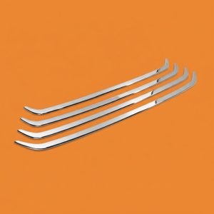 Toyota Fortuner Bumper Grill Trims (2017-2020) | Premium Chrome Upgrade