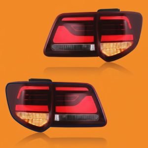 Toyota Fortuner Red Smoke Tail Lights (2012-2016) | Premium LED Rear Lamps