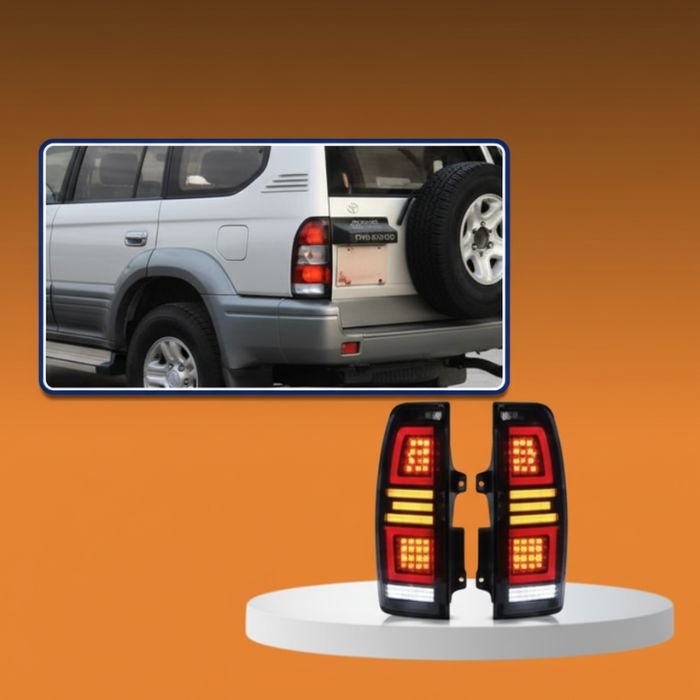 Toyota Prado FJ90 Lexus Style Tail Lights (1996–2002) - Image 2