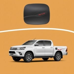 Toyota Hilux Revo Petrol Tank Cover Black (2016-2020) | Fuel Lid Protector