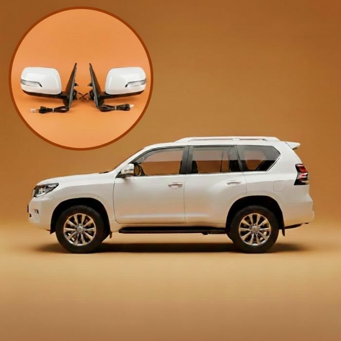 Toyota Prado FJ150 side door mirrors complete set 2009-2025