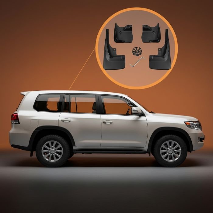 Toyota Land Cruiser LC200 mud flaps complete set