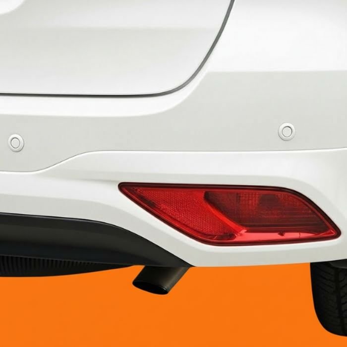 Toyota Fortuner Bumper Reflectors V4 (2017-2020) | Rear Safety Upgrade