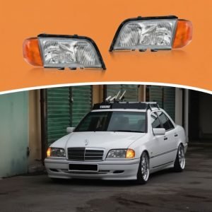 Mercedes Benz C-Class W202 Headlights (1994-2000) | Premium OEM Headlamps