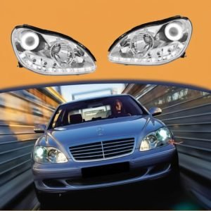 Mercedes Benz S-Class W220 Headlights (1998-2005) | Premium OEM Headlamps