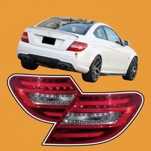 Mercedes-Benz C-Class W204 rear lamps C63 style