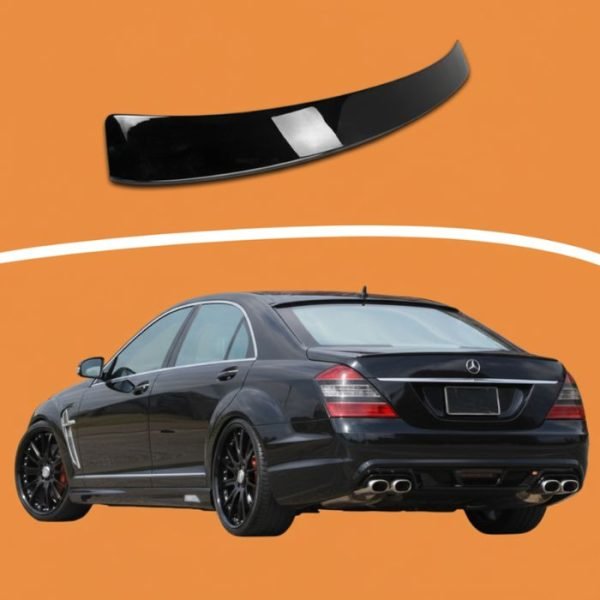 Benz Rear Wing Mercedes Benz S Class W221 Roof Spoiler (2006-2020) | Premium Rear Wing