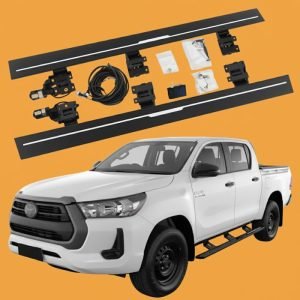 Automatic Electric Side Steps / Toyota Hilux Revo 2017-2025 | Premium VIP Power Boards