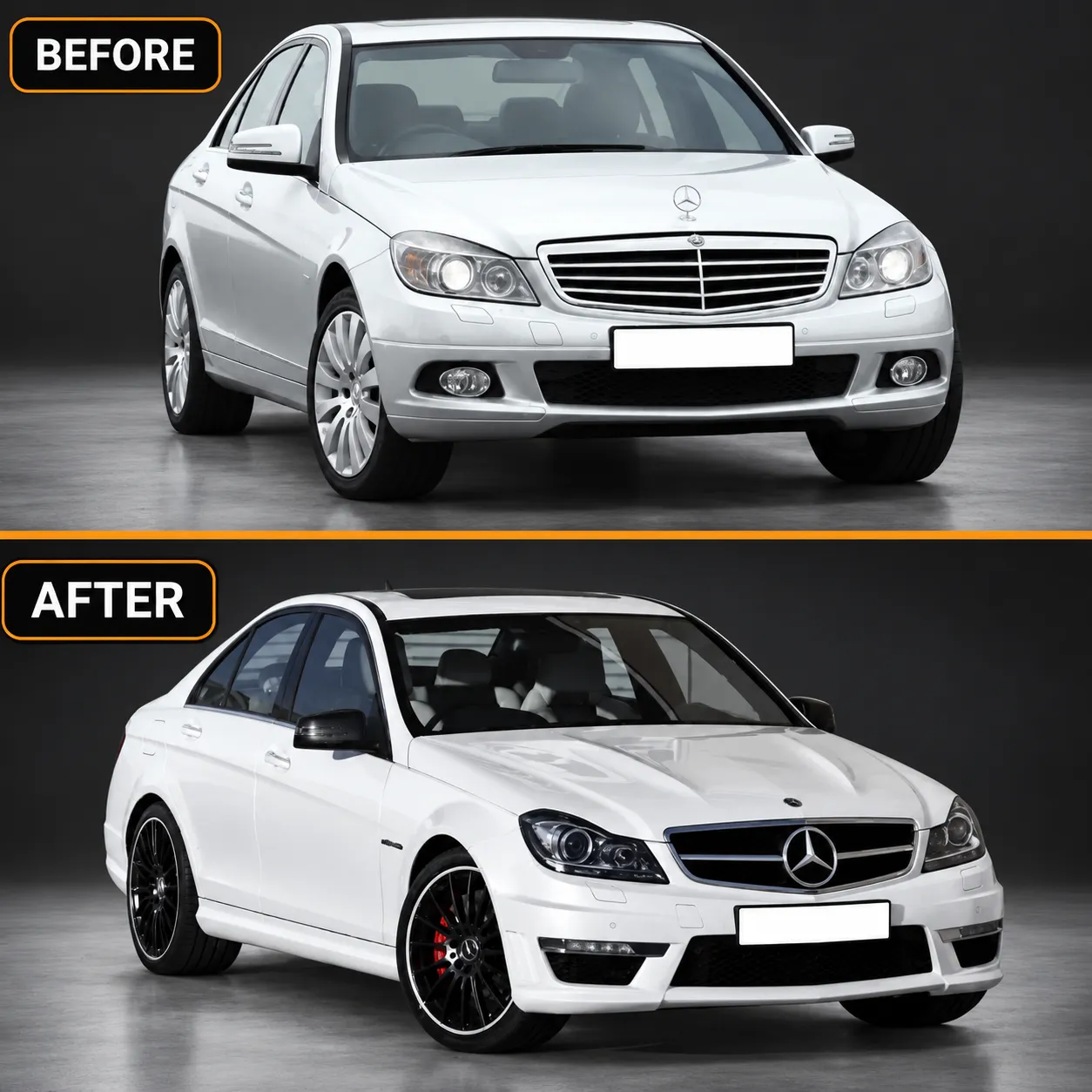 Mercedes Benz C-Class W204 Facelift (2007-2014)