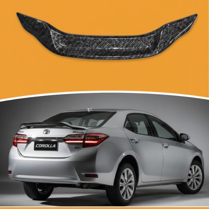 Toyota Corolla Ducktail Trunk Spoiler (2014-2024) | Sporty Rear Upgrade