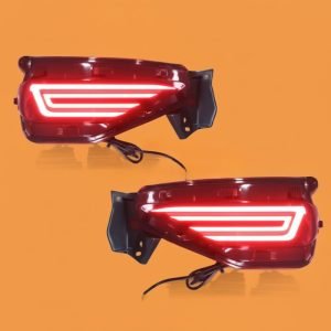 Toyota Fortuner LED Bumper Reflectors (2017-2022) | Sequential Brake Lights