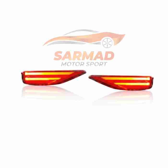 Toyota Fortuner Bumper Reflectors V4 (2017-2020) | Rear Safety Upgrade