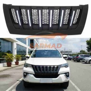 Toyota Fortuner LED Front Grill Navara Style (2017-2020) | Aggressive Upgrade