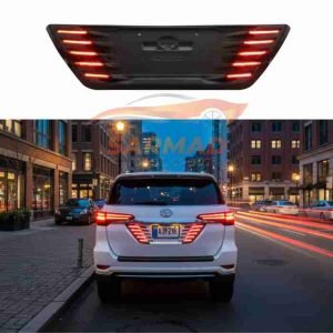 Toyota Fortuner LED Rear Garnish with Light (2017-2020) | Premium Upgrade