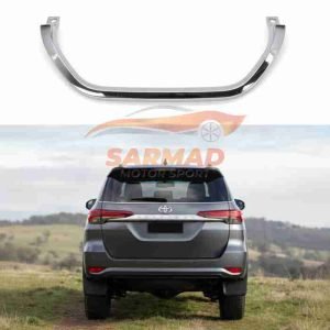 Toyota Fortuner Rear Down Garnish Chrome (2017-2020) | Premium Trunk Trim