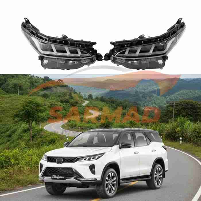 Toyota Fortuner Legender Headlamps (2021-2022) | Premium LED Upgrade