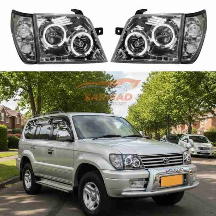 Toyota Prado FJ90 Projector Headlamps (1996-2002) | Crystal Clear Upgrade