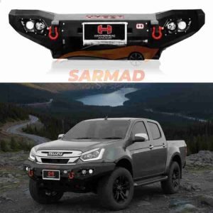 Isuzu D-Max Hamer Style Front Bumper (2018-2021) | Heavy Duty Steel Armor