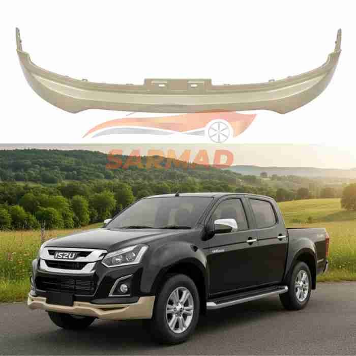 Isuzu D-Max Front Bumper Extension (2018-2024) | Sporty Front Lip Upgrade