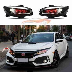 Honda Civic 10th Gen Transformer Style Headlamps (2016-2021) | Diamond LED Upgrade