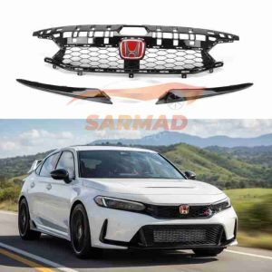 Honda Civic 11th Gen Type R Style Front Grill (2022-2024) | Aggressive Upgrade