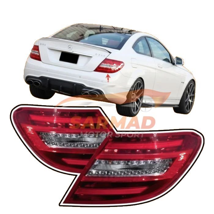 Mercedes-Benz C-Class W204 rear lamps C63 style