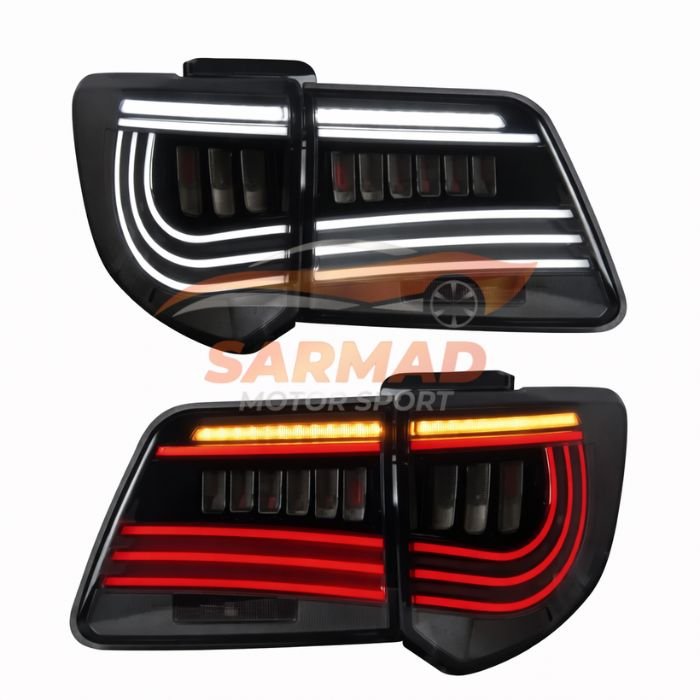 Toyota Fortuner Tail Lights (2012-2016) | Smoke Finish LED Upgrade