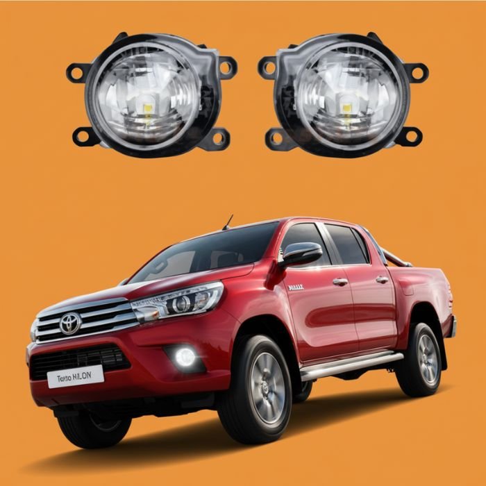 LED Fog Lights / Toyota Hilux Revo 2016-2024 | High Brightness Lamps