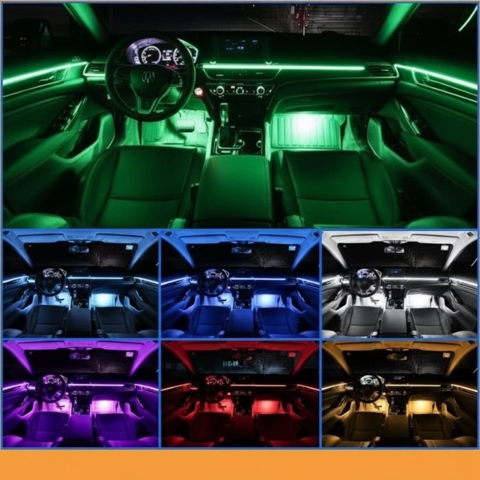 Toyota FJ200 interior atmosphere illuminated lights