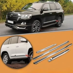 Toyota LC200 Door Mouldings (2016–2021) | Chrome Trims
