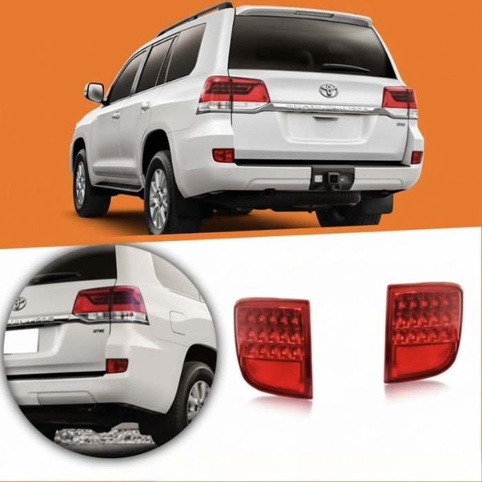 Rear Bumper Reflectors | Toyota FJ300 2016–2021 Rear Safety Reflectors