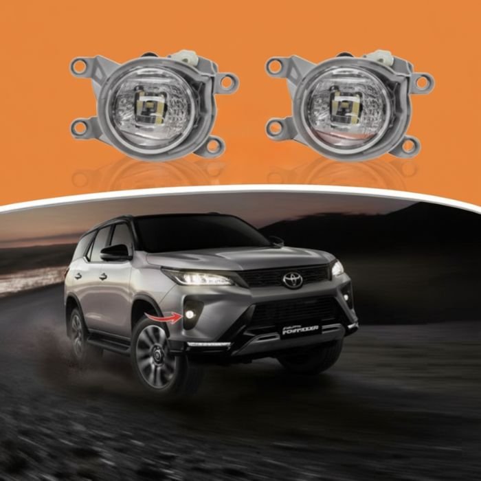 Toyota Hilux Revo / Fortuner / LC300 LED Fog Lamps / Fog Lights - Image 2