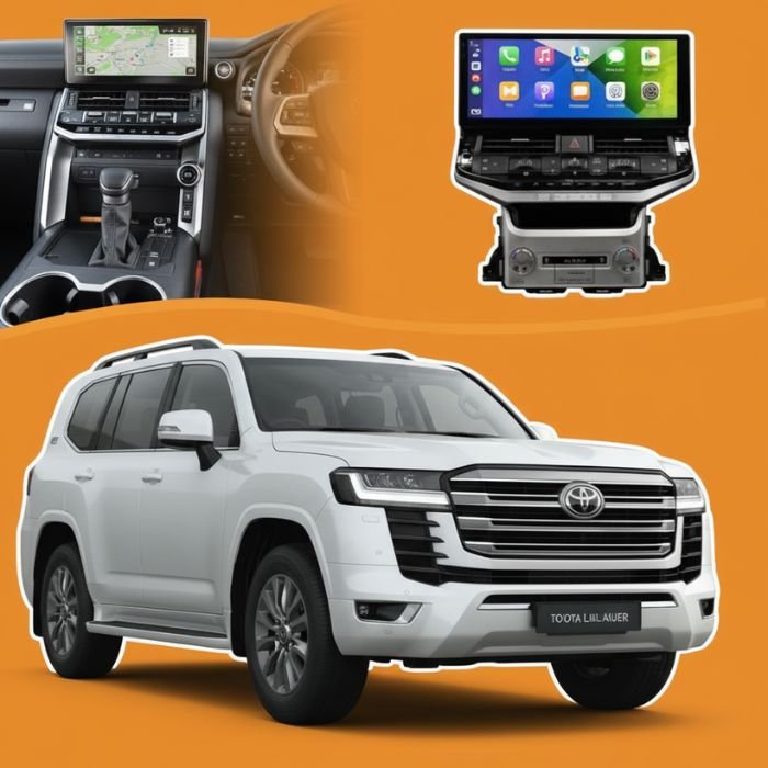 Toyota Land Cruiser LC300 DVD multimedia player 2022-2025