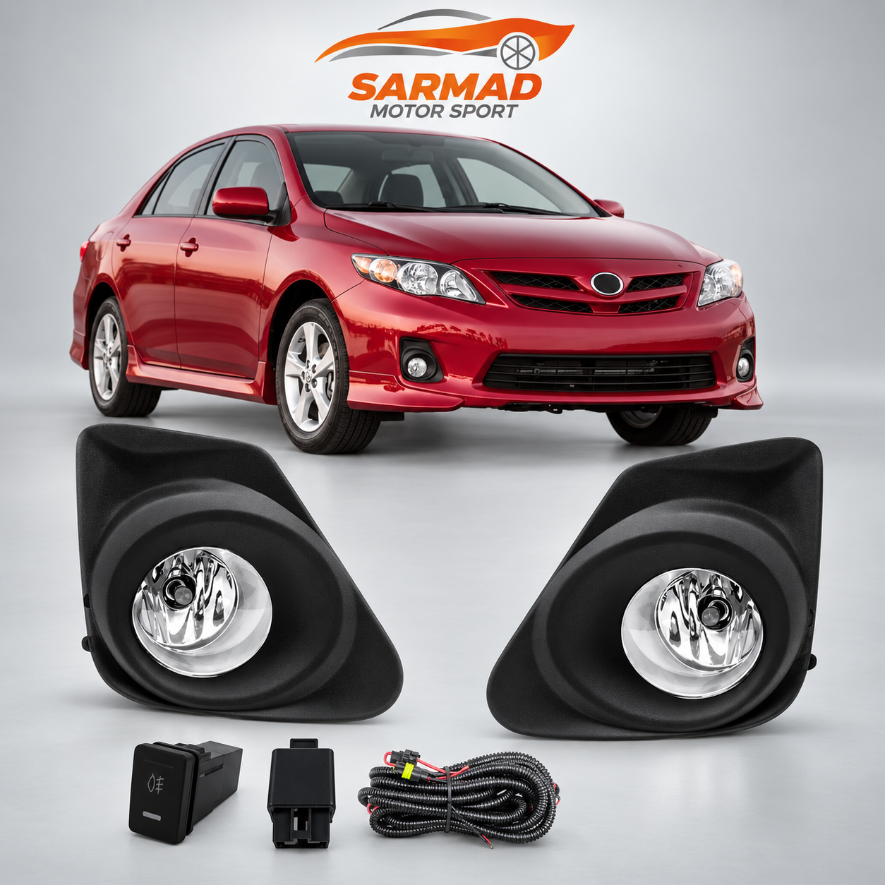 Fog Lamp T-14 Twin for Toyota 2014 – High Brightness Front Fog Lights