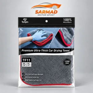 TONYIN Microfiber Coral Velvet Cleaning & Drying Towel 1200GSM