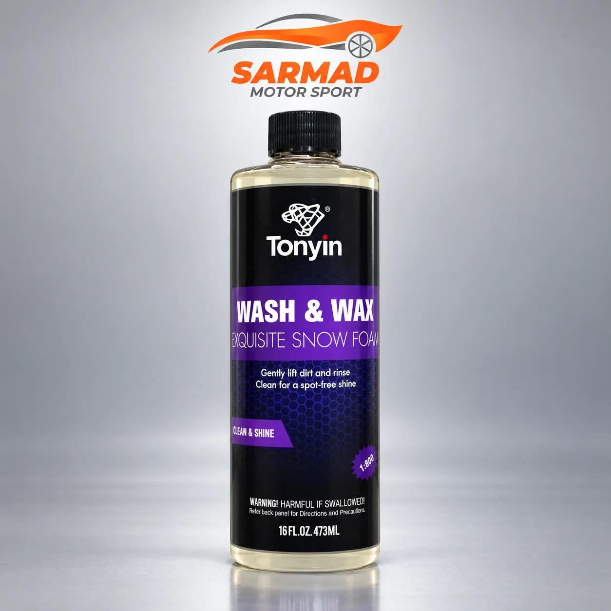 Wash & Wax Exquisite Snow Foam Shampoo 473ml