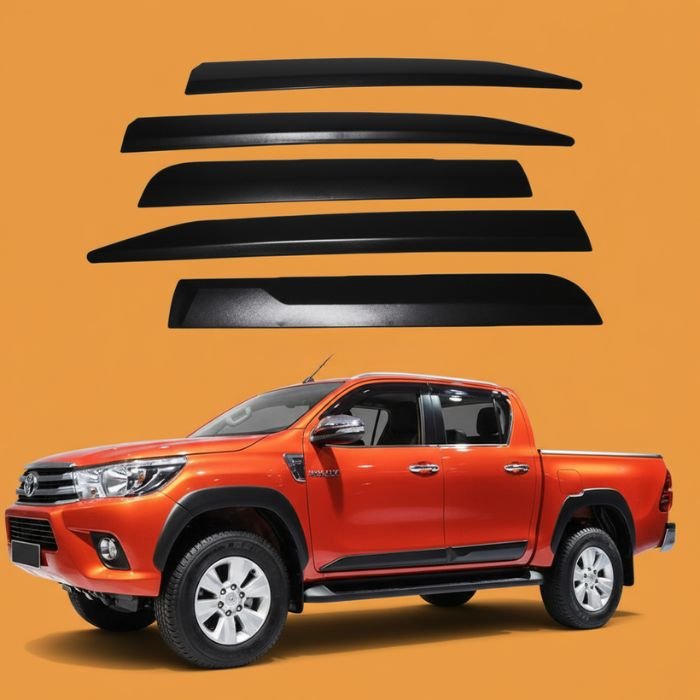 Door Moulding Black | Toyota Hilux Revo Rocco OEM Fit Protection