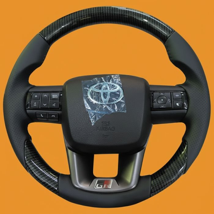 Carbon Fiber Steering Wheel / Toyota Fortuner & Hilux Revo (2016-2024)