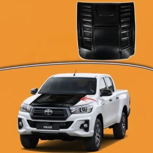 Carbon Bonnet Scoop | Toyota Hilux Revo 2016-2025 Aggressive Hood Upgrade