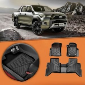 TPE Floor Mats / Toyota Hilux Revo 2017-2025 | All-Weather Protection