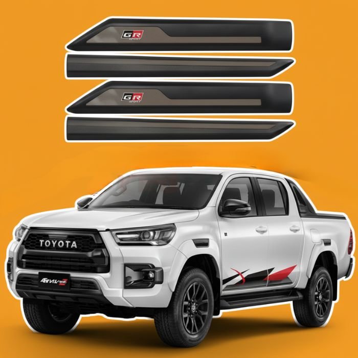 GR Side Door Moulding / Toyota Hilux Revo Rocco 2016-2023 | Door Protection