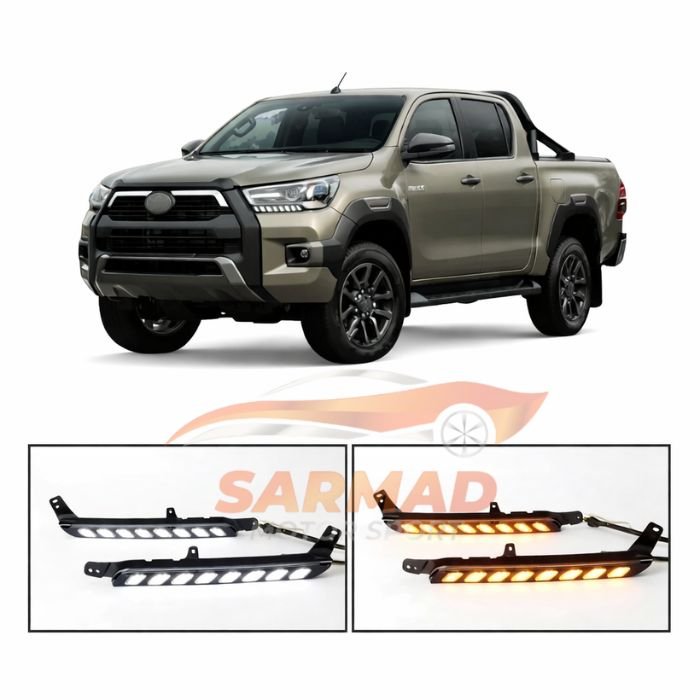 Toyota Hilux DRL / Headlight Upgrade | Sarmad Motor Sport