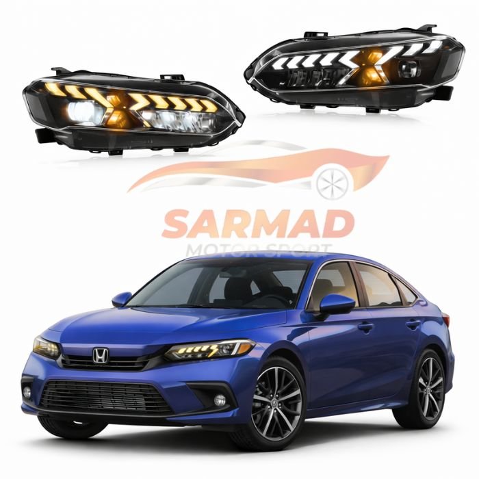 E-Tron GT Style Headlights | Honda Civic11th Gen LED (2022-2024)