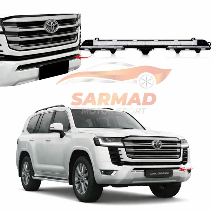 Front Bumper Lower Grill OEM | Toyota Land Cruiser LC300 2022–2024