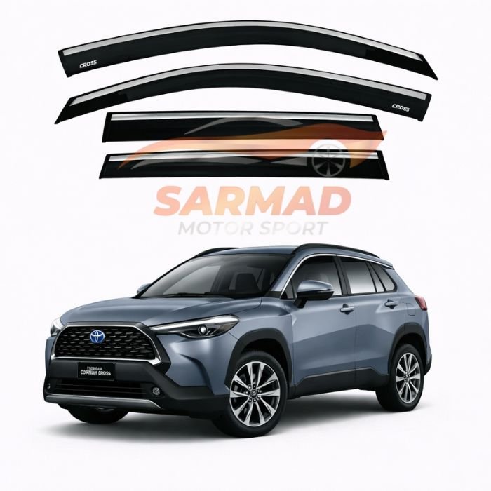 Cross TXR Air Press 6 Piece Set | Toyota Corolla 2017-2021 Premium Visors