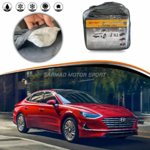 Hyundai Sonata car body cover with premium protective fabric