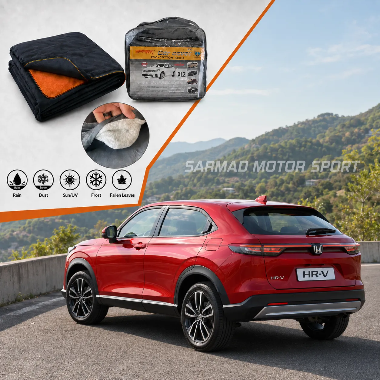 Honda Vezel Car Body Cover – Premium Parachute Fabric