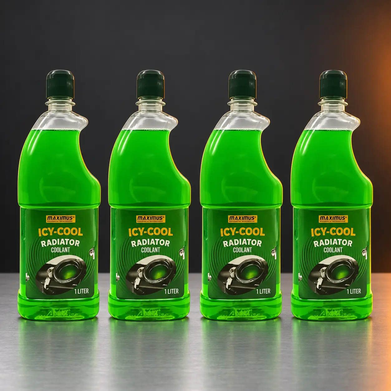 Maximus ICY Cool Coolant Green 40% Pack of 4 | Sarmad - Image 2